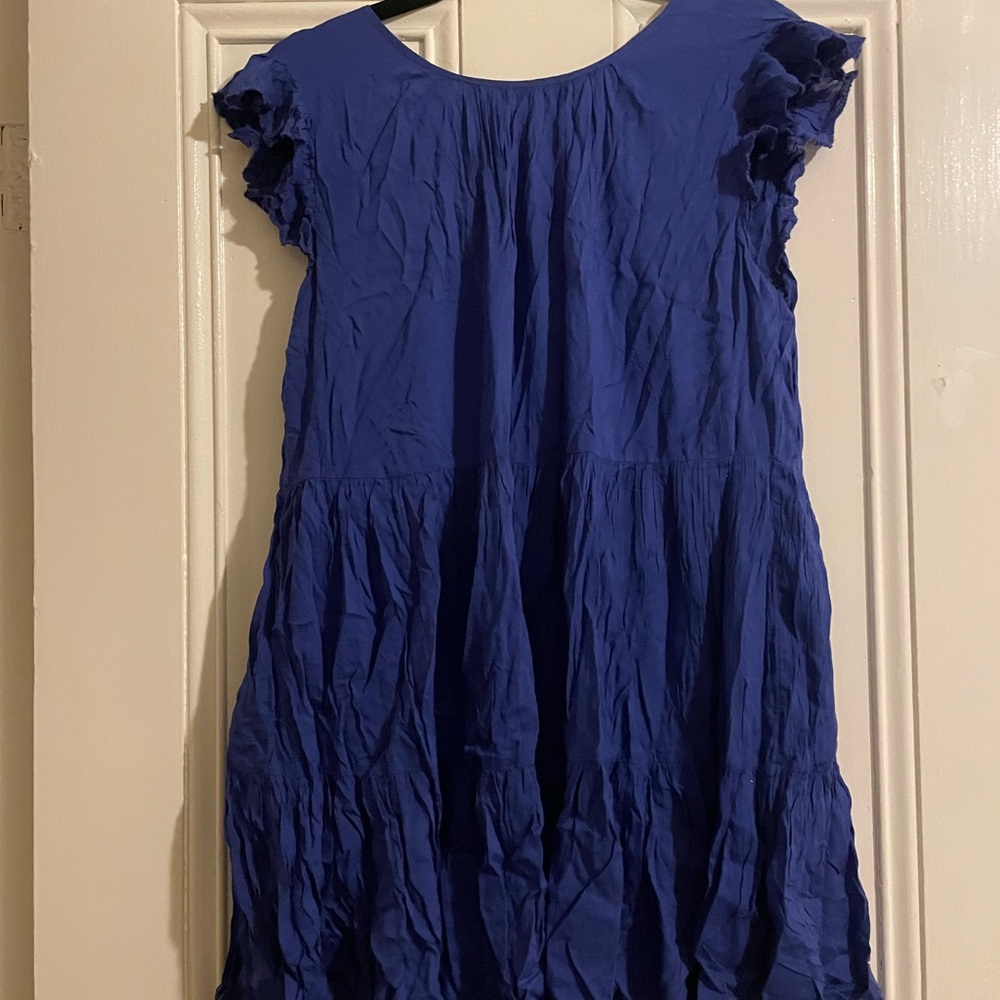Aritzia - Wilfred Royal Blue short dress